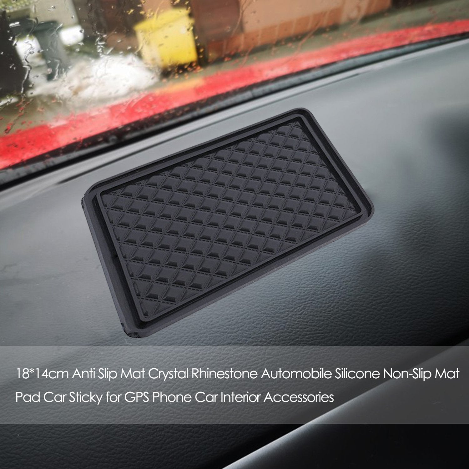 Universal anti-skid mat, durable vinyl for effective grip and safety. Universal anti-skid mat, durable vinyl for effective grip and safety.
